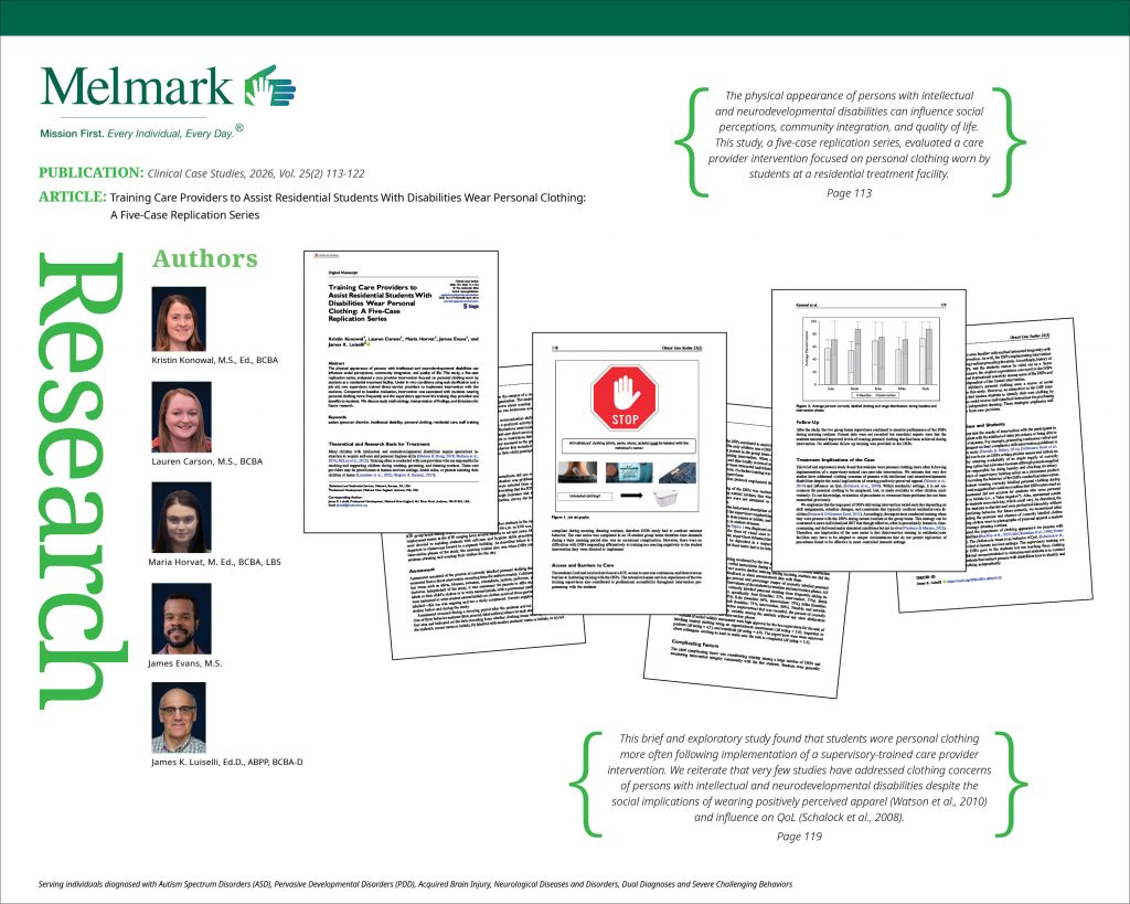 Vortex Melmark Training Care Providers to Assist Residential Students With ...